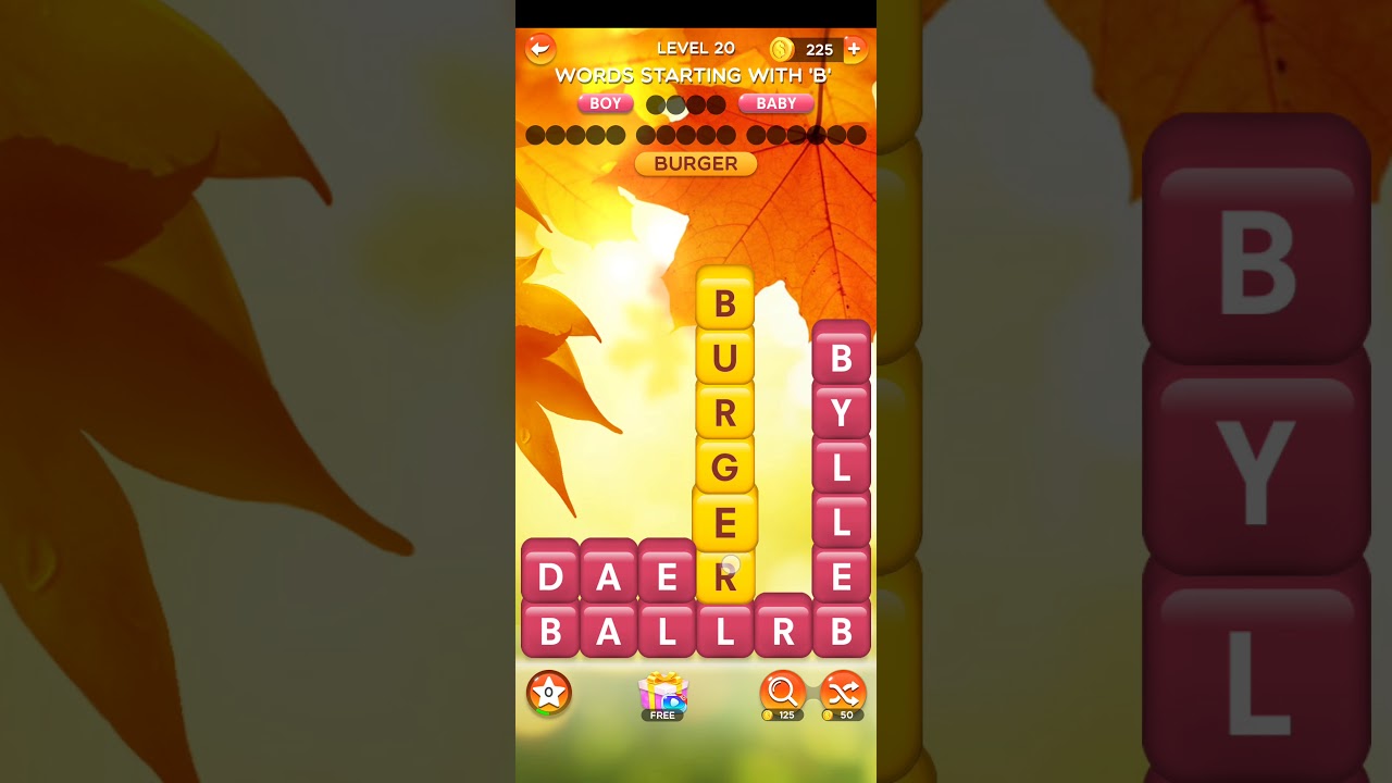 Word Crush Level 20 | Word Crush Words Starting With ‘B’