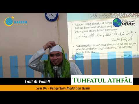 Tajweed Tuhfatul Athfal 8A | Understanding Mad and Qasar