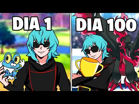 SOBREVIVI 100 DIAS EM UM CAMPEONATO POKÉMON NO MINECRAFT O FILME