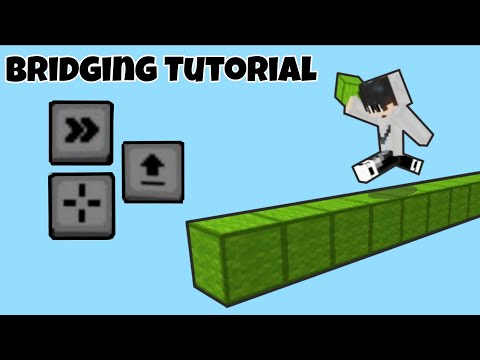Minecraft Bridging Tutorial For Mobile Beginners