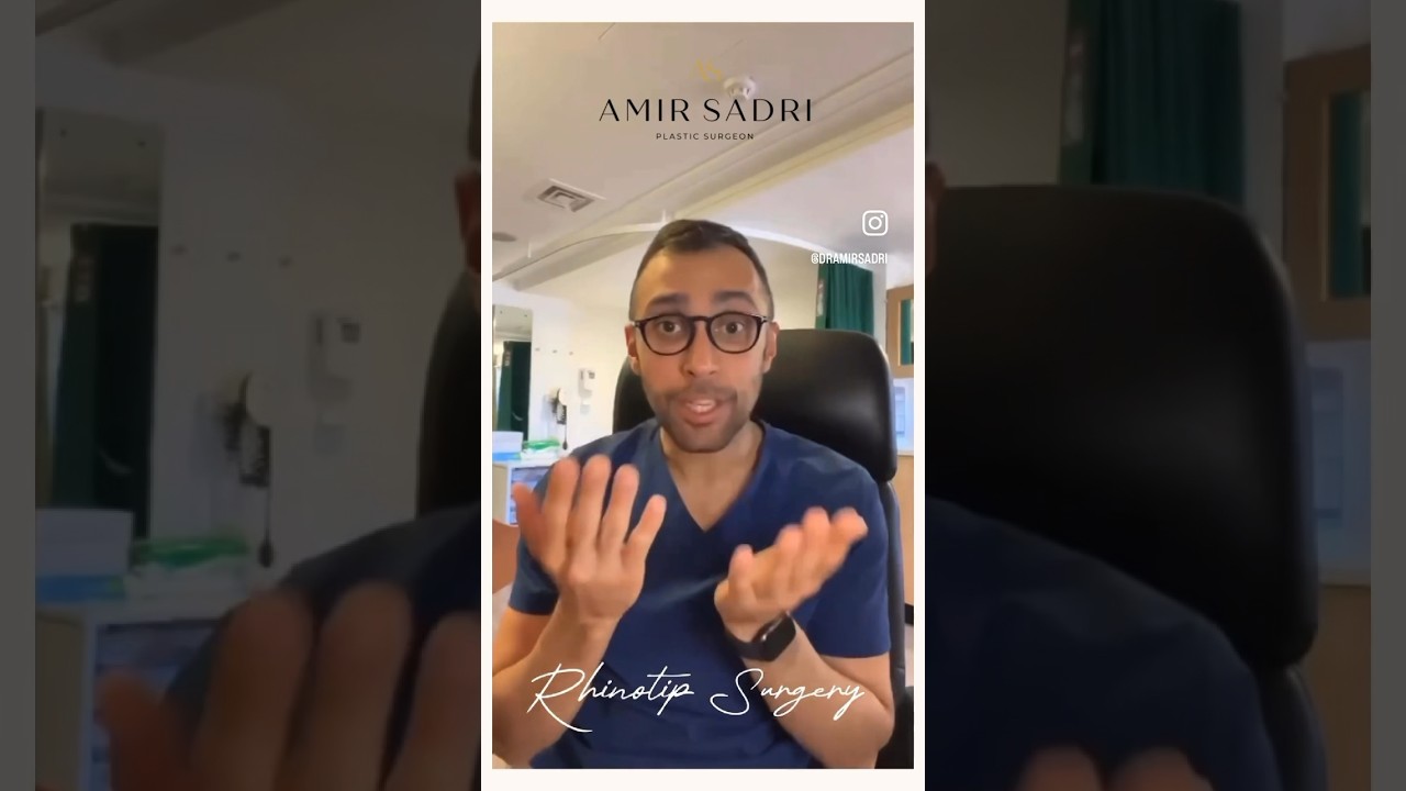 Amir Sadri - Rhinotip Surgery London