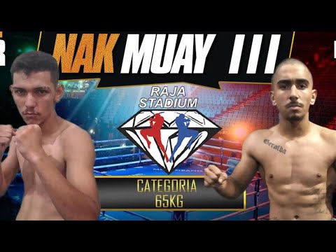 TAINAN (XTREME) vs GABRIEL PATOLINO (CLUBE DA LUTA) 65 KG FACTORY 3 - RAJA MUAY THAI STADIUM