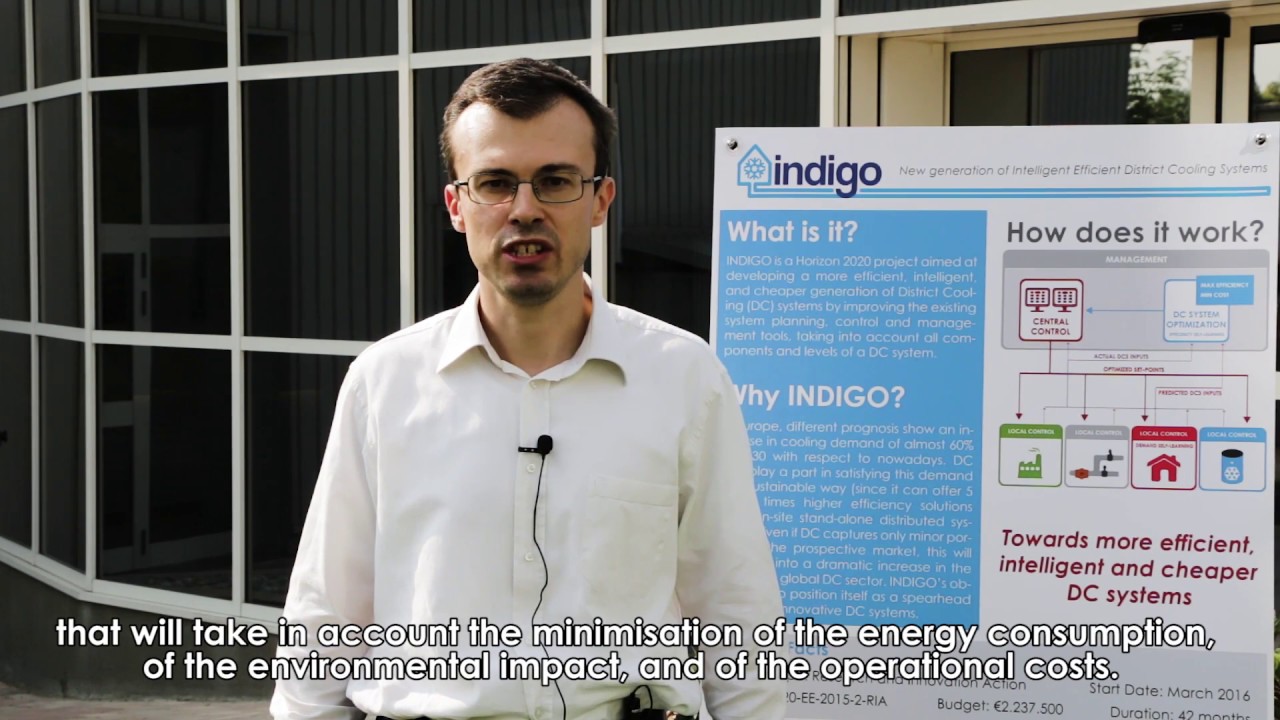 Indigo - New generation of Intelligent Efficient District Cooling Systems