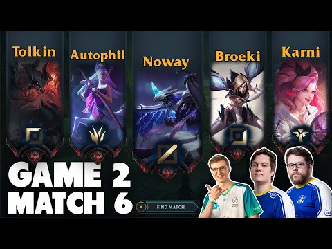 Prime League mit Noway4u, Broeki, Tolkin & Karni vs AF - Game 2 | Uncut Gameplay