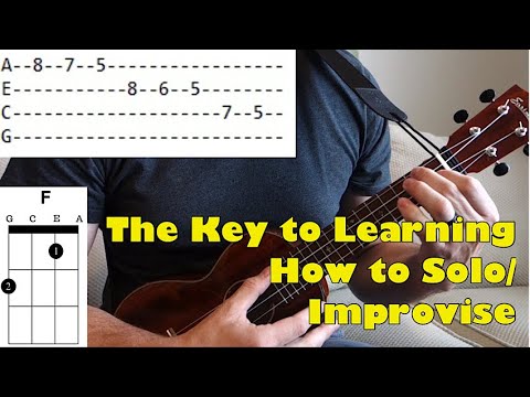 7 Major Scales- Beginners Ukulele Lesson w/ pdf TAB