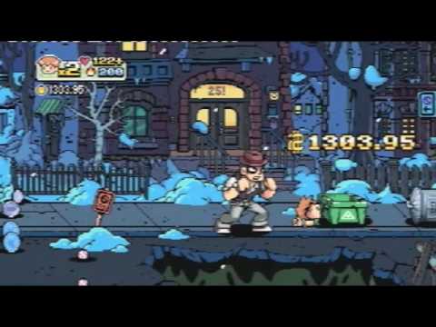 Scott Pilgrim vs. the World: The Game - Level 1 Gameplay
