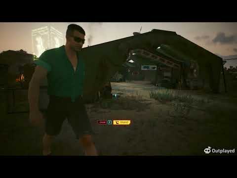 AFK at Aldecaldos camp for over 2 hours. [Cyberpunk 2077]