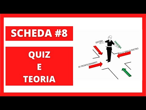 scheda  #8 QUIZ E TEORIA