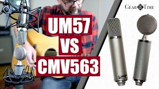Video thumbnail for Neumann UM 57 vs Neumann CMV 563 Test & Vergleich | Gear Time by TheStonehengeStudio