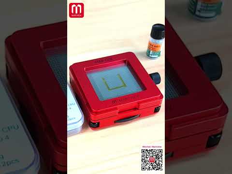 Мультифункціональна універсальна станція RB-03 для BGA-реболінгу з набором на 97 трафаретів для мікросхем Прев'ю 3