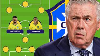 O ANCELOTTI VAI TER QUE MUDAR O MEIO DO BRASIL