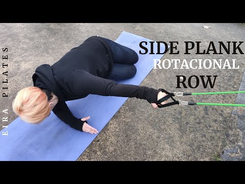 Side Plank Rotacional Row