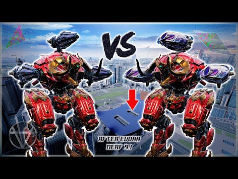 [WR] 🔥 Evora (-20%) VS Vajra – Titan Weapon Comparison | War Robots