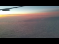 36000 Ft Atitude Flight Amazing Views Over Clouds