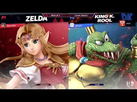 Lagspike 19 - Loser Semis - SoftAsSilque (King K Rool) vs Tortilla (Zelda)