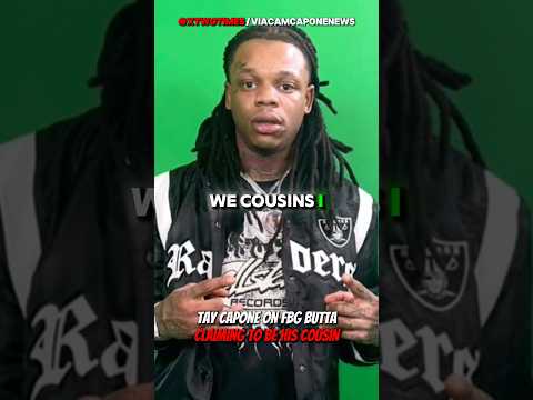 Tay Capone On FBG Butta Claiming To Be His Cousin #rap #drill #taycapone