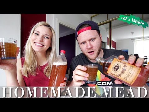 How to make HOMEMADE MEAD | Cat's Kitchen feat Dave Cad
