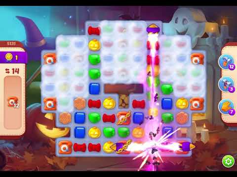 HomeScapes Level 5131 no boosters (16 moves)