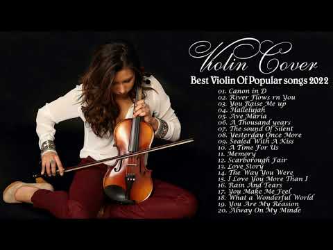 Mejor violín romántico 2022 - Mejores canciones de amor de portada de violín 2022