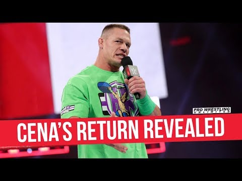 John Cena Announces His Return To WWE