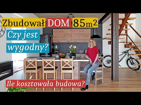 Michał built a small CHEAP HOUSE of 85 m2! Electric heating for the house - How much does it cost...