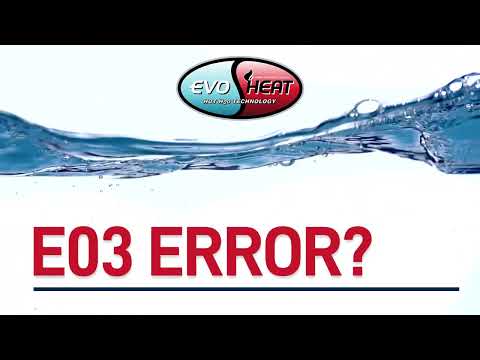 EvoHeat E03 Error Code