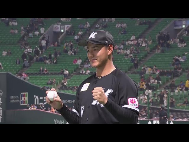 マリーンズ・西川史礁選手ヒーローインタビュー 3月28日 福岡ソフトバンクホークス 対 千葉ロッテマリーンズ