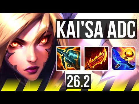 KAI'SA & Neeko vs CAITLYN & Lux (ADC) | Perfect KDA: 17/0/4 | KR Challenger | 26.2