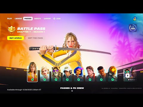 *NEW* FORTNITE CHAPTER 7 UPDATE! (New Battle Pass, Map Gameplay!)
