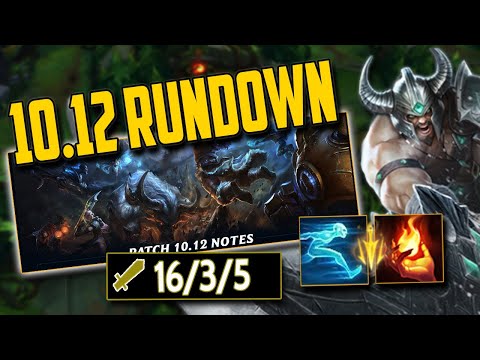 CHINESE Tryndamere is STILL OP & Patch 10.12 full rundown