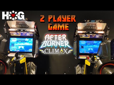 Afterburner Climax - 2 Player Game on Real Arcade Cabinets at Heart of Gaming