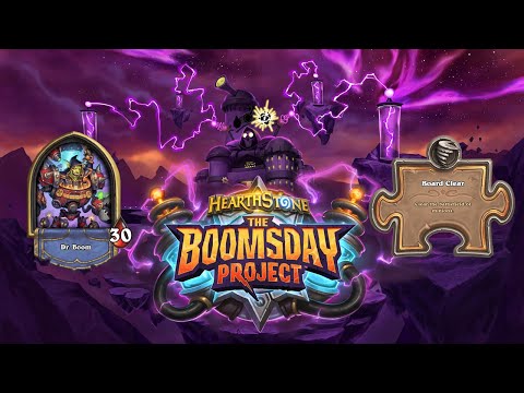 Board Clear Boomsday Project - Dr. Boom Puzzle #1: A Storm of Souls