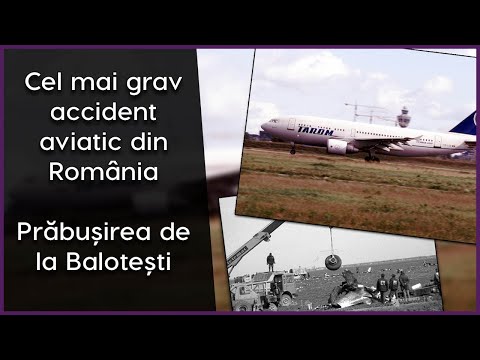 Cel mai grav accident aviatic din România. Prăbușirea de la Balotești