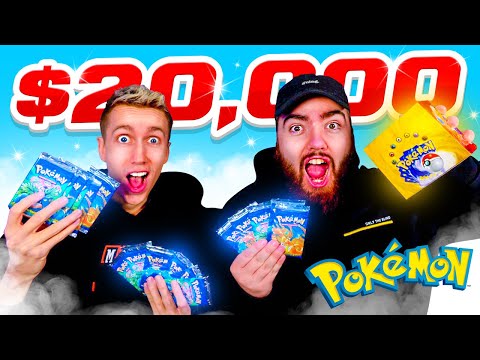 WE OPENED A $20,000 POKEMON BASE SET BOOSTER BOX....*INSANE*