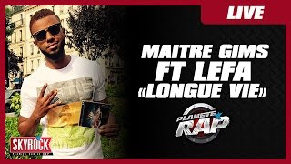 Maitre Gims "Longue vie" feat. Lefa en live #PlanèteRap