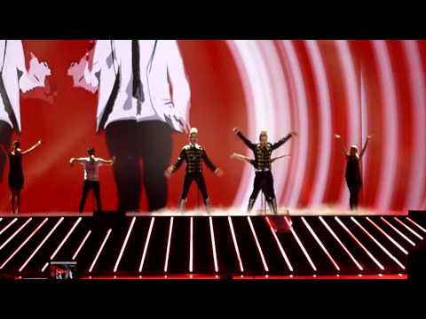 Ireland: Jedward - Lipstick, first rehearsal