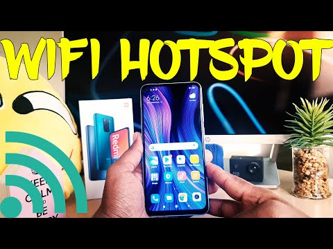 How to Set Up Mobile Hotspot on Xiaomi Redmi Note 9 - Create WiFi Hotspot