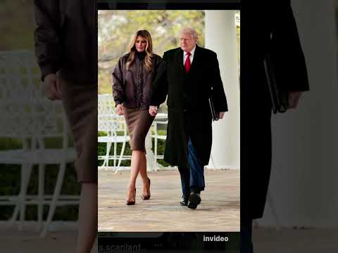 Aren’t we fortunate? President Donald Trump & First Lady Melania Trump.🇺🇸❤️#shorts #melania #trump