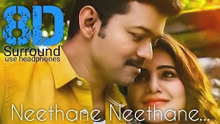 Neethanae Neethanae 8D | Mersal-Neethane Neethane Song  | A.R. Rahman | break free musix
