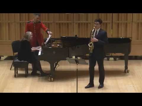 Rhythmic from Concerto for Alto Saxophone and band, op. 26