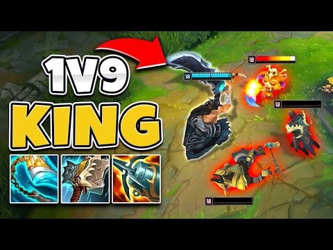 Tryndamere Has Become The Most Powerful Top-Laner (1V9 ANY GAME)