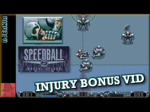 How many players can we Injure? - Speedball 2 : Brutal Deluxe - AMIGA - Bonus Vid!