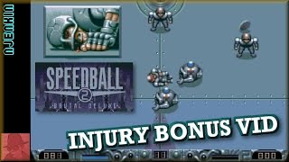 How many players can we Injure? - Speedball 2 : Brutal Deluxe - AMIGA - Bonus Vid!