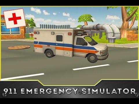911 Ambulance Simulator 3D Video