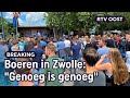 KIJK TERUG | boerenprotesten bij het provinciehuis in Zwolle | RTV Oost