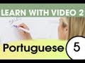 Learn Brazilian Portuguese with Video - Top 20 Portuguese Verbs