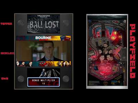 The Bourne Identity - PinUp   4 Telas