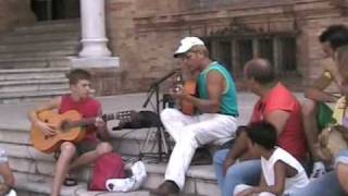 YA MUSTAPHA by Obiedx in Plaza de España, Sevilla!! PART 2!!