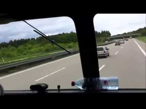 Robur LO 2002 A - Überführung per Autobahn