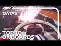 Sparks Fly, Team Mates Collide And The Top 10 Onboards | 2023 Qatar Grand Prix | Qatar Airways